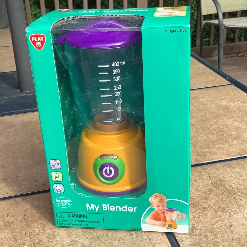 My Blender Kids Toy - Purple and Yellow